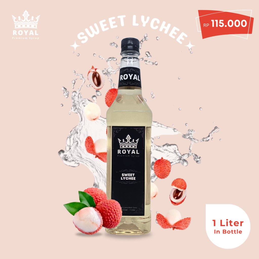 

Royal Sweet Lychee Syrup - Sirup Leci Manis (Premium Quality)