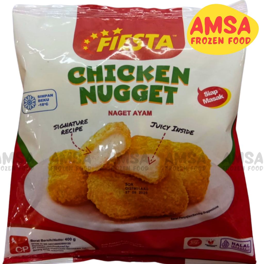 

Fiesta Chicken Nugget 400g / Naget Ayam