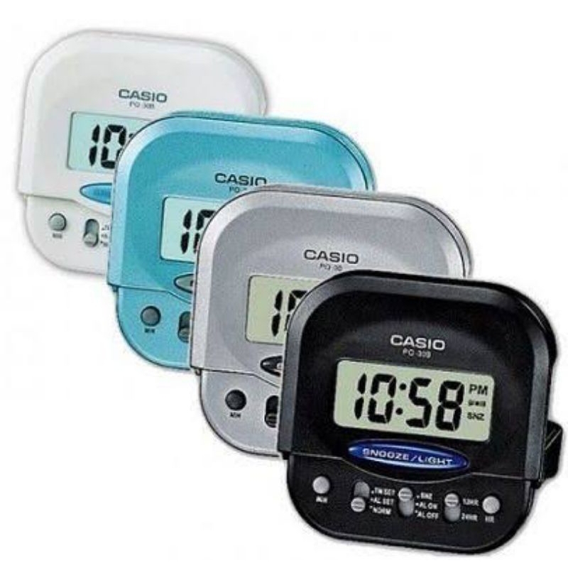 CASIO JAM MEJA BEEP ALARM PQ 30