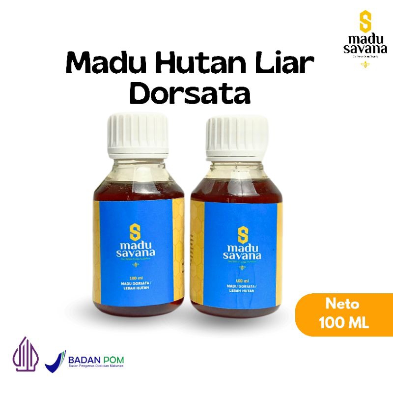 

MADU SAVANA HUTAN LIAR/DORSATA 100ML