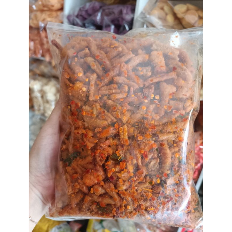 

Usus Crispy Pedas si kriukk 500gr