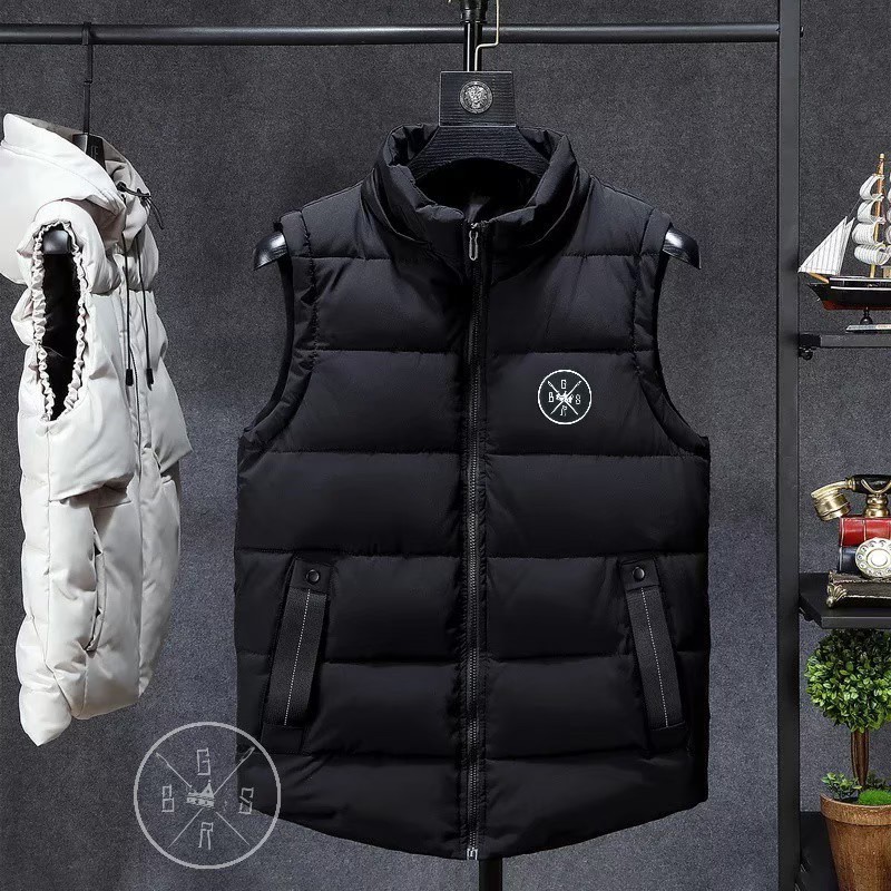 Rompi parasut pria premium import vest perlindung badan vintage motor windbreaker original distro