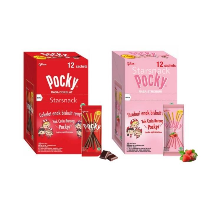 

Pocky Stick Box isi Kemasan Sashet isi 12