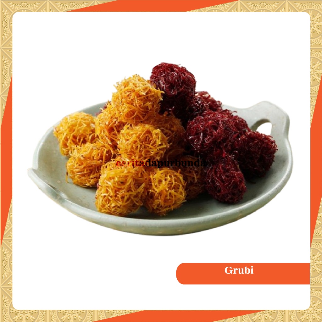 

Grubi per pack (snack/camilan tradisional)
