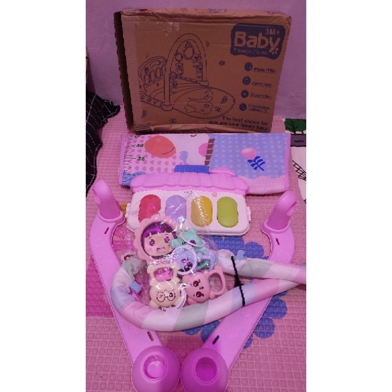 Baby play gym anak (PRELOVED)