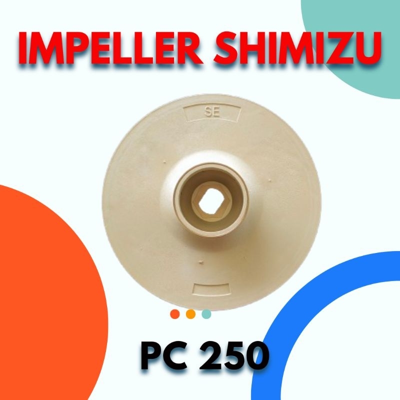 Kipas Impeller Pompa Shimizu PC 250 BIT - Impeller Pompa Jet Pump PC 250 - Impeller Pompa Air Jet Pu