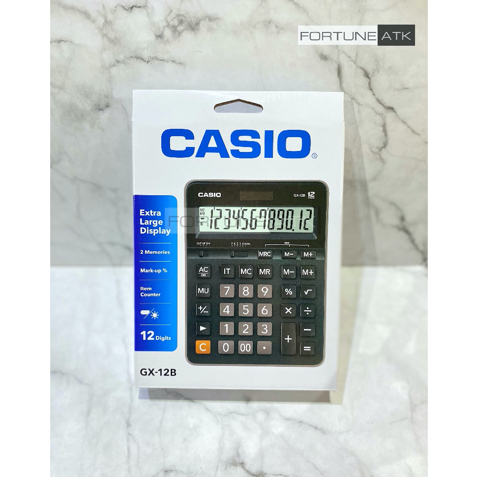 

CALCULATOR CASIO GX 12B