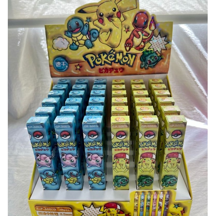 

KODE M86Y Paket Usaha Blind Box Pulpen Gel Labubu Pop Mart Monster Tears Sanrio Pen Pokemon Misteri Surprise Pen 36 Pen
