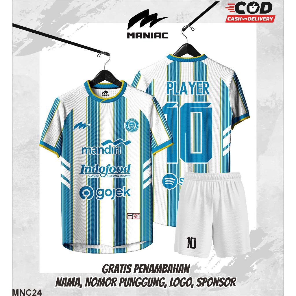 JERSEY FUTSAL CUSTOM FULL PRINTING NAMA NOMER PUNGGUNG DAN LOGO SATUAN TIM PREMIUM KEREN