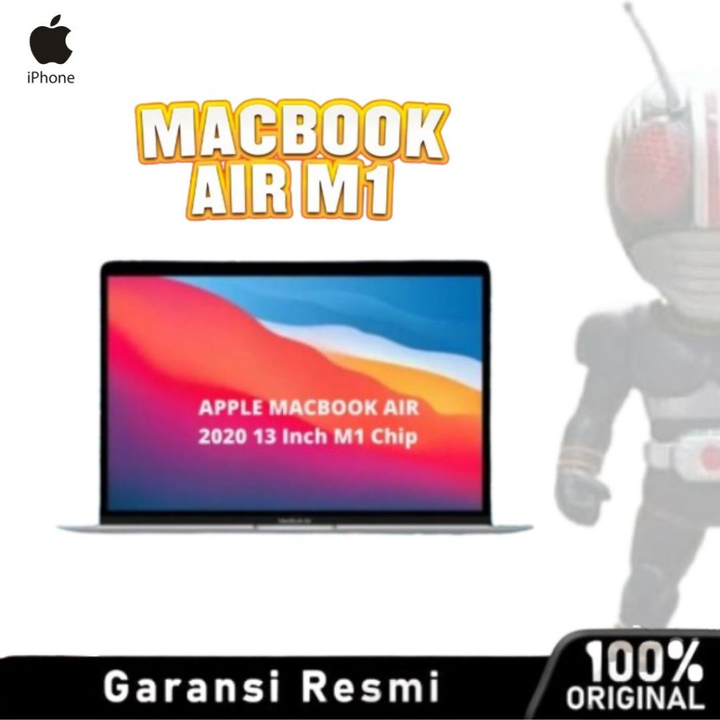 MacBook Air M1 Chip 2020 256GB 8GB Garansi resmi