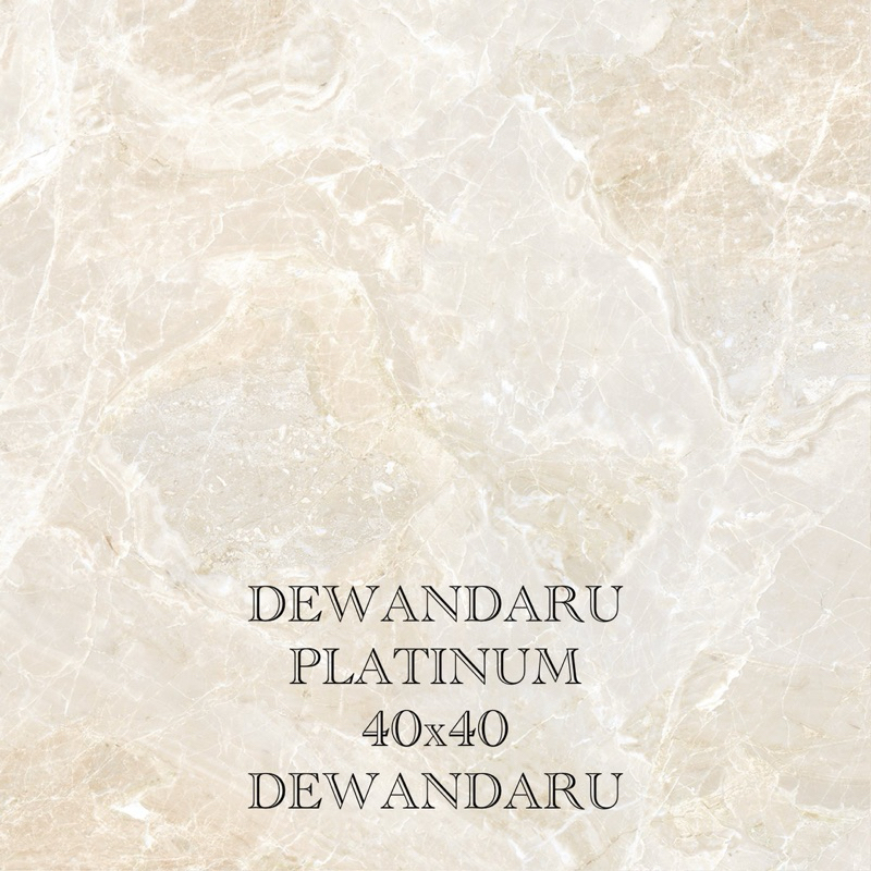 KERAMIK PLATINUM BRESCIA CREAM MINIMALIS 40X40 KERAMIK LANTAI KERAMIK MOTIF GLOSSY