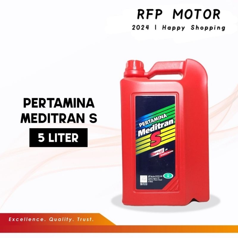 Oli mesin diesel MEDITRAN S SAE 40 5L