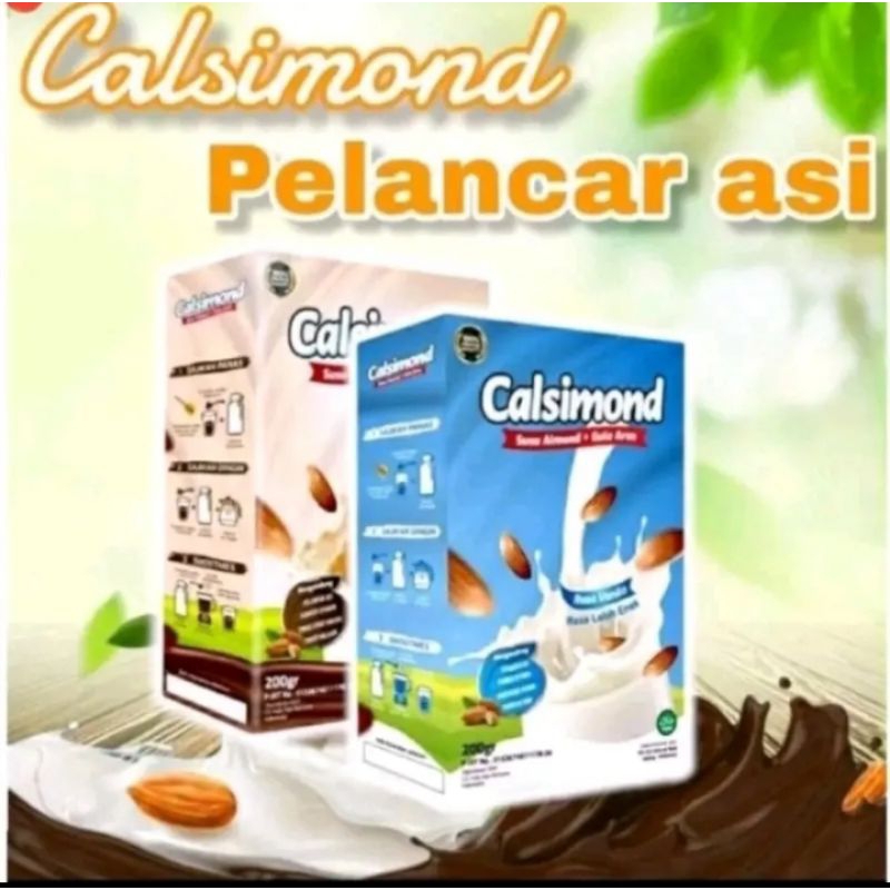

calsimon susu almond pelancar asi// susu Bosster asi