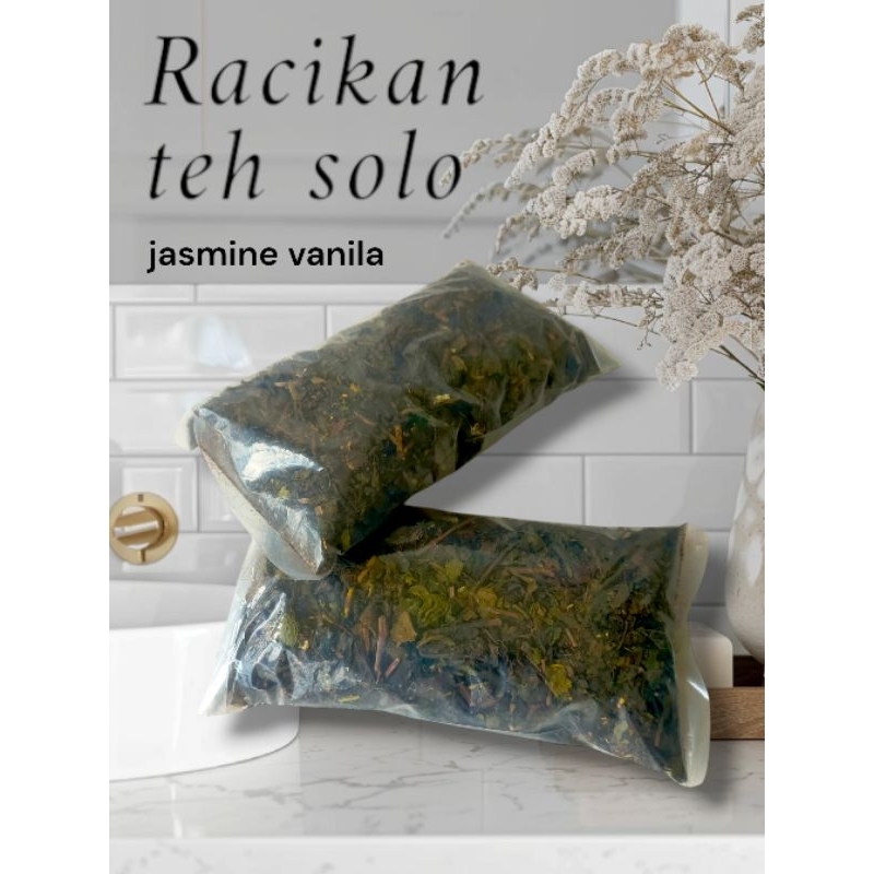 

Racikan teh solo jasmine vanila 100 gr