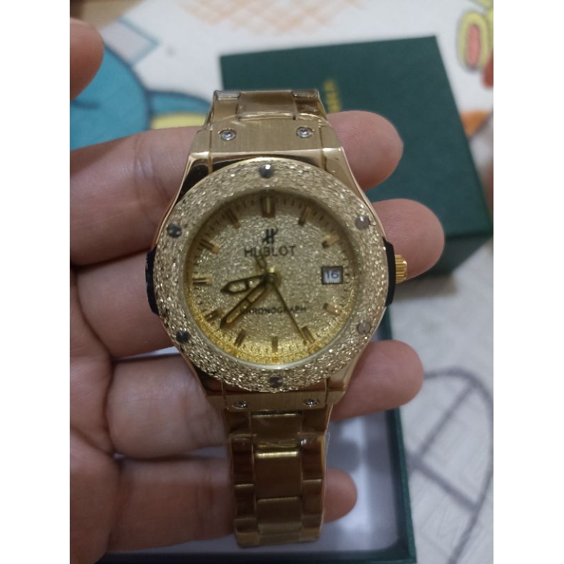 Jam Tangan Hublot Wanita Stainless steel