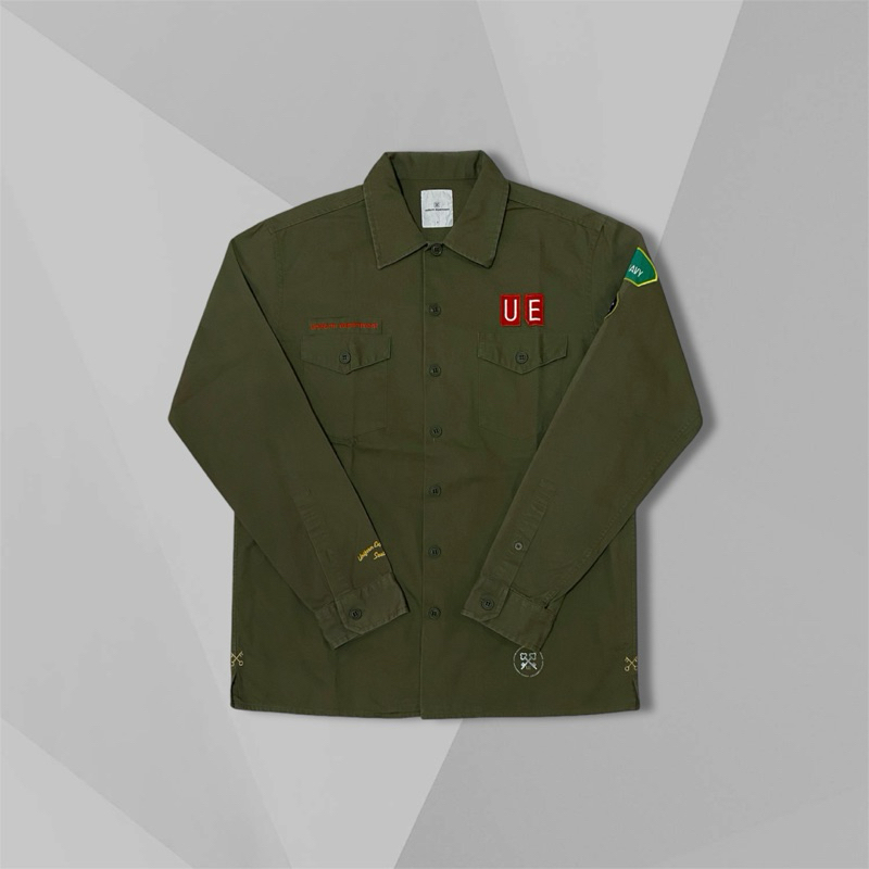 Uniform Experiment OG Military Fatigue HBT Shirt, Utility OG 107