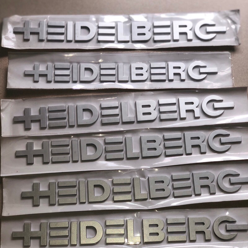 

Stiker Tulisan Heidelberg