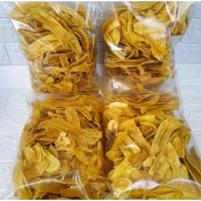 

Keripik pisang kepok panjang 250gr/500gr/1kg