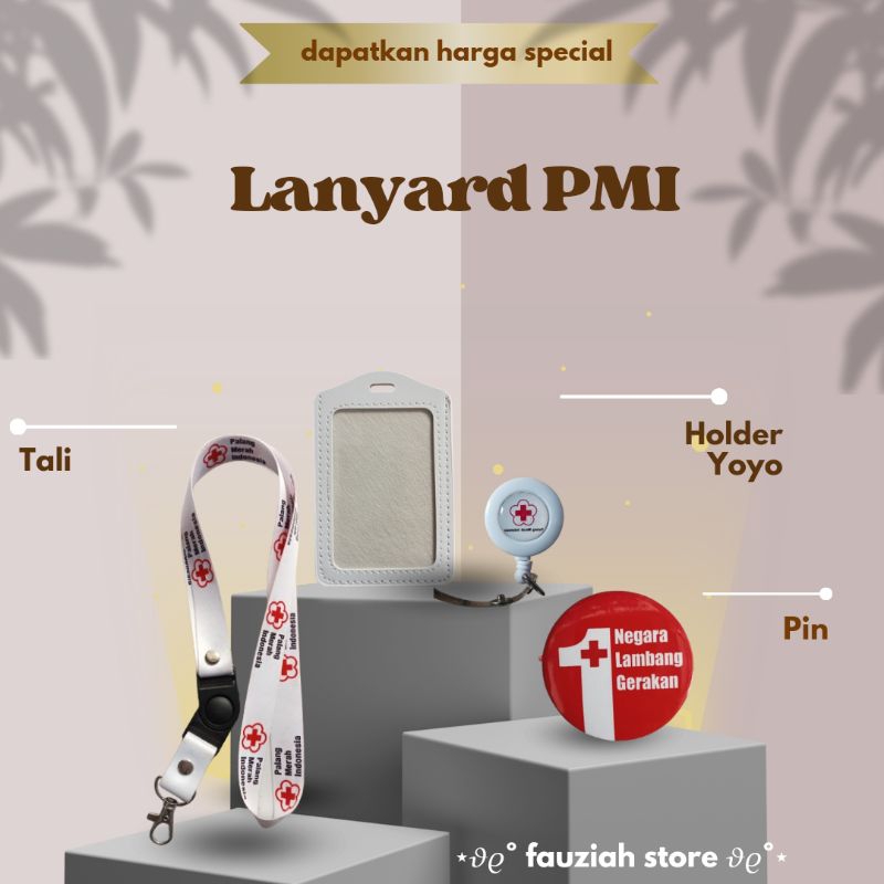 

READY!Tali/ Lanyard PMI (Palang Merah Indonesia) Warna Putih Termurah Se Indonesia, Stok Melimpah!!