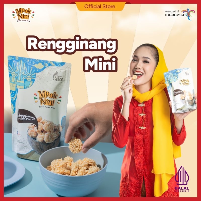 

Rengginang Mini Bekasi - Mpok Nini | Oleh-Oleh khas Bekasi