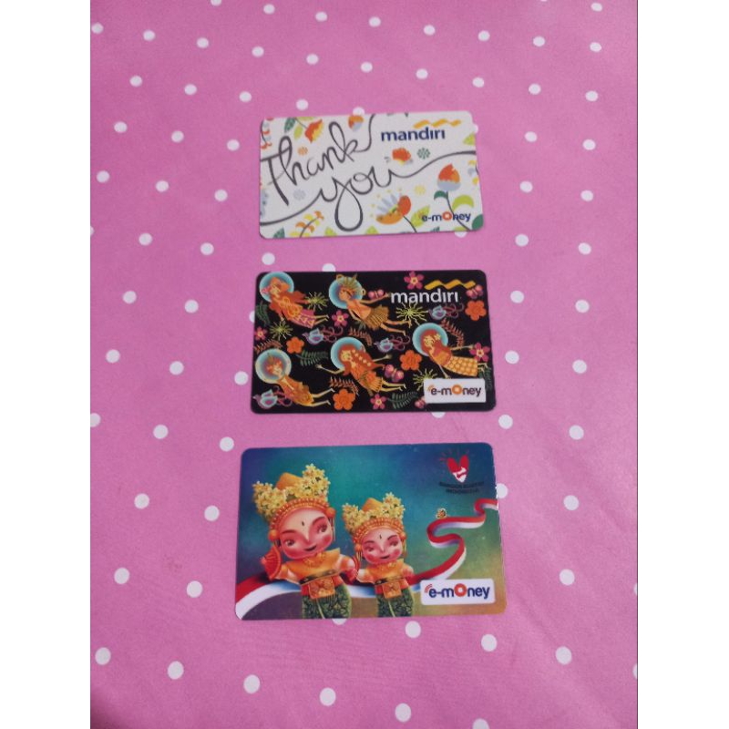 kartu e-toll mandiri e-money original