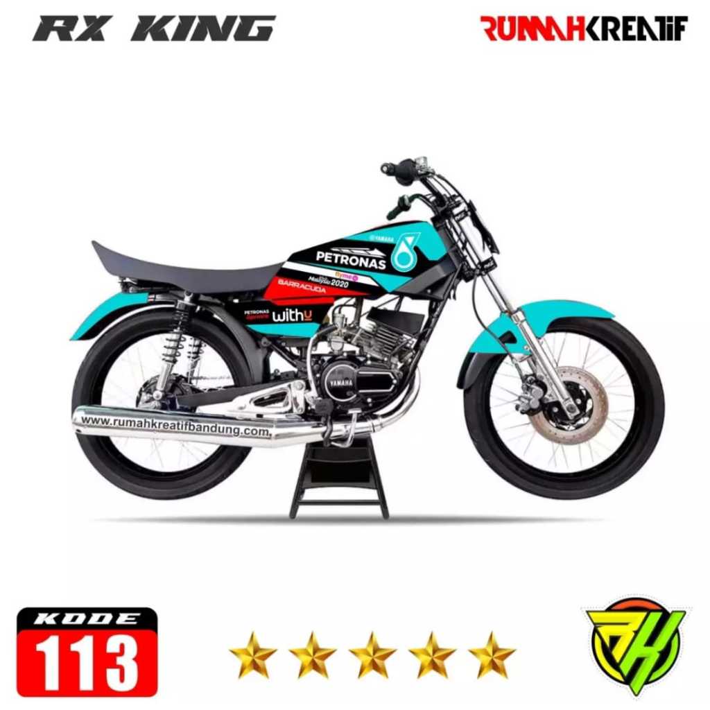 Decal Sticker Striping Variasi Rx King/Yamaha Rx King/Decal Rx king/Striping Rx King