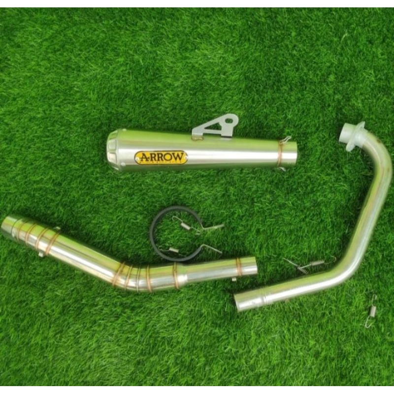 Knalpot ARROW kolong KLX150 DTRACKER CRF150L WR155 DLL