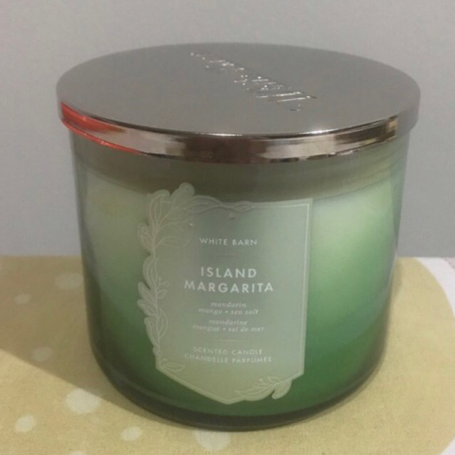 Bath And Body Works Candle 3 Wick Island Margarita