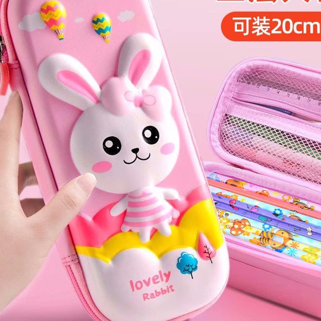 

Kotak Alat Tulis Siswa Anak-anak Kapasitas Besar Kotak Pensil Kreatif Multifungsi Kotak Pensil