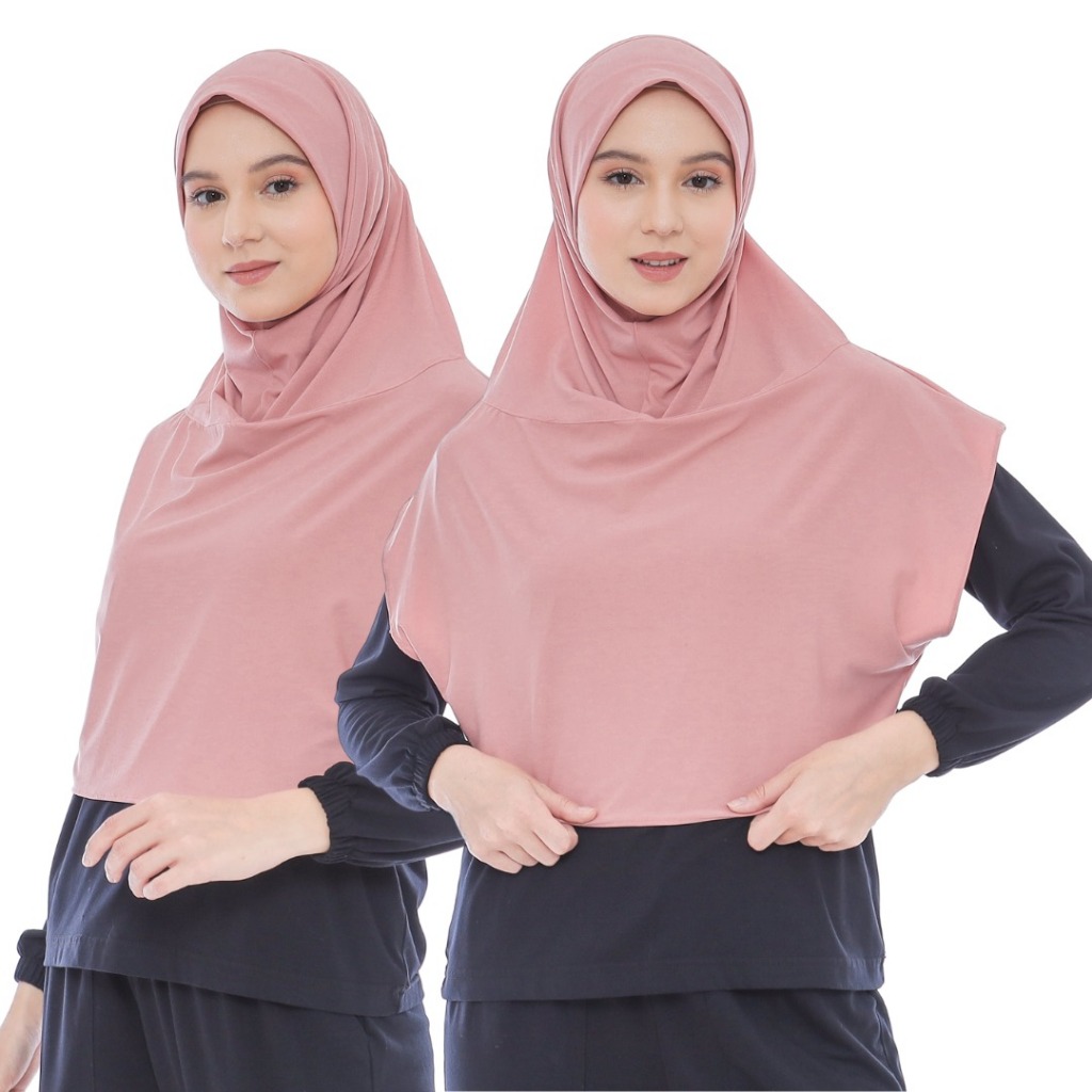 Zea Sport - JILBAB SPORT OLAHRAGA || HIJAB BERGO ROMPI JERSEY || BERGO INSTAN OLGA CROP