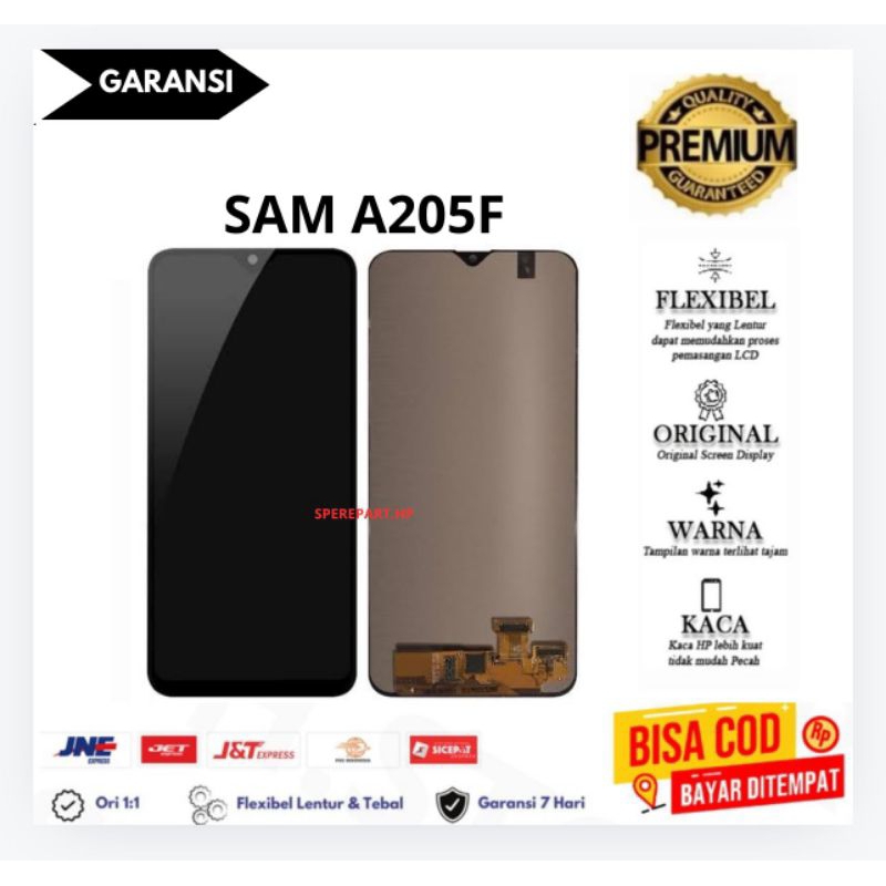 LCD TOUCHSCREEN SAM A205F FULLSET ORIGINAL/LCD ORIGINAL SAM A205F