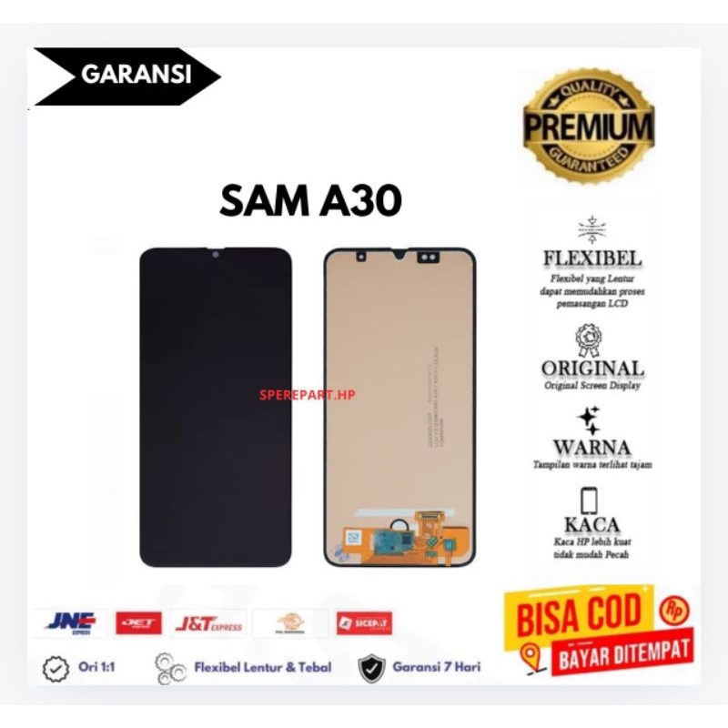 LCD TOUCHSCREEN SAM A30 FULLSET ORIGINAL/LCD ORIGINAL SAM A30
