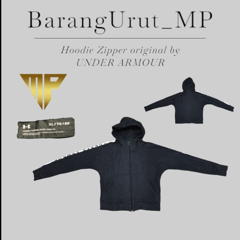 Hoodie Zipper brand Under Armour Original Second