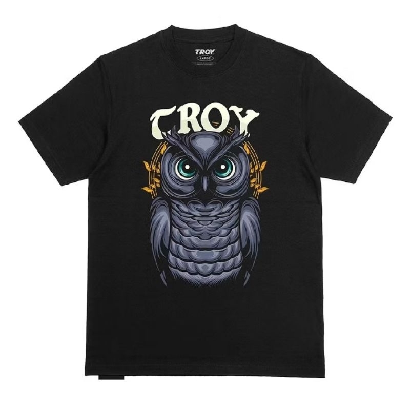 T-SHIRT KAOS TROY BURUNG HANTU