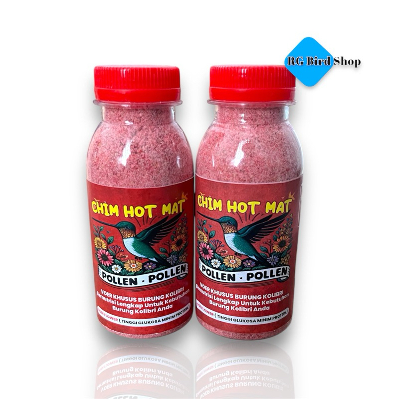 CHIM HOT MAT ROSE FLOWER VOER BURUNG KOLIBRI SOGON