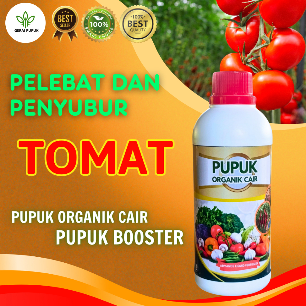 PUPUK ORGANIK | Pupuk penyubur Tanaman | Pupuk Buah Tomat | Pupuk pelebat buah Tomat
