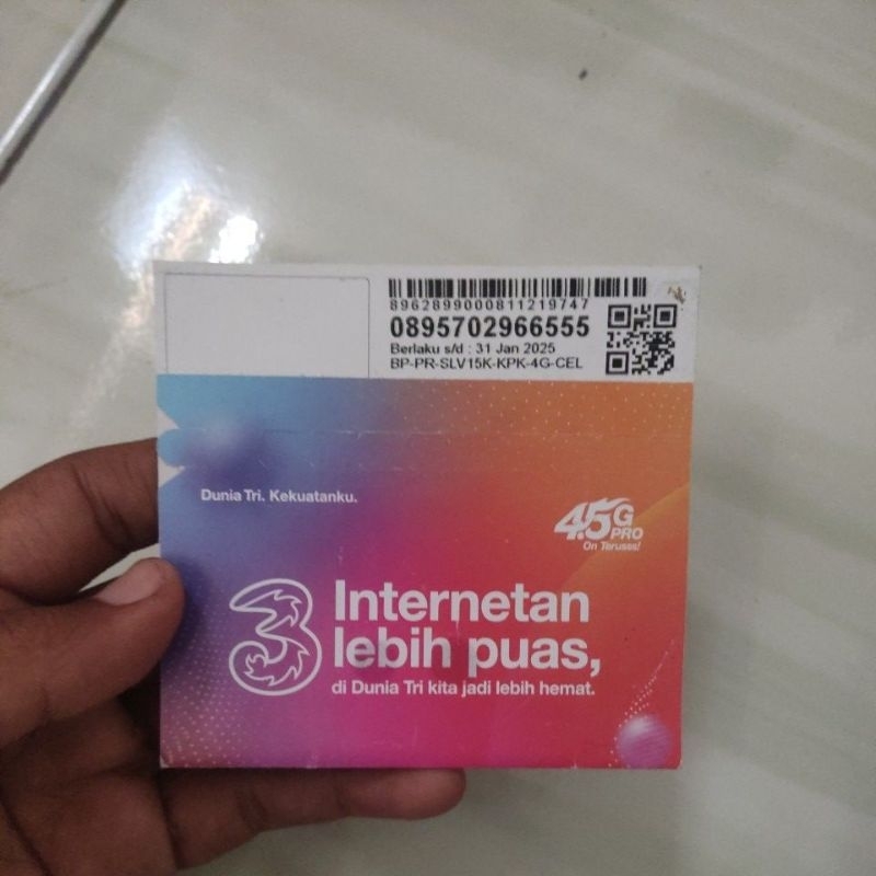 Perdana Tri Tanpa kuota