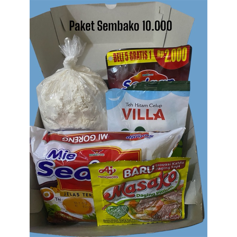 Paket sembako Berkah Jum’at / Sembako Hajatan