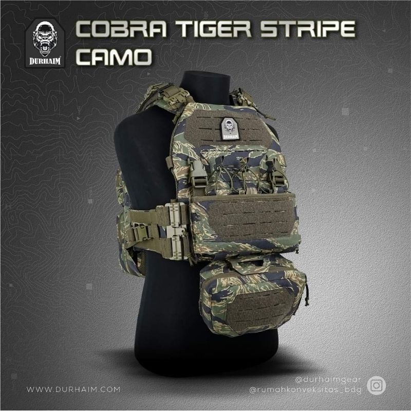 Bodyvest Durhaim Cobra Tiger Strips Camo