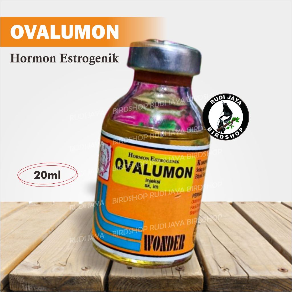 OVALUMON INJEKSI 20ML WONDER VITAMIN OBAT HORMON BIRAHI BURUNG HEWAN BETINA TERNAK BREEDING SAPI KAM