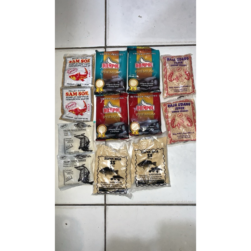 PELET IKAN MAS DAN NILA