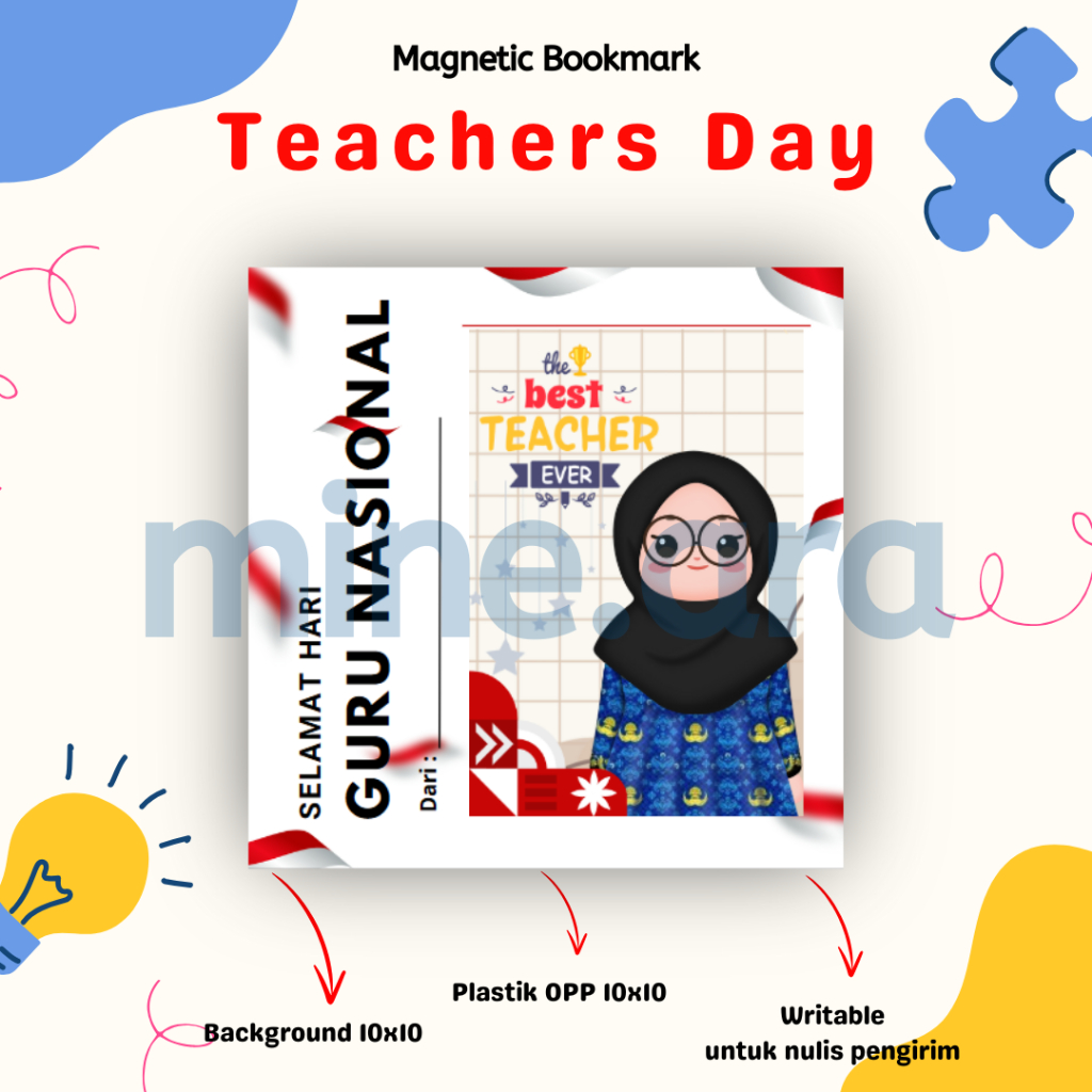

Gift Magnetic Bookmark Kertas Pembatas Penanda Makah Buku Magnet Custom Moment Murah Lucu Rekomended