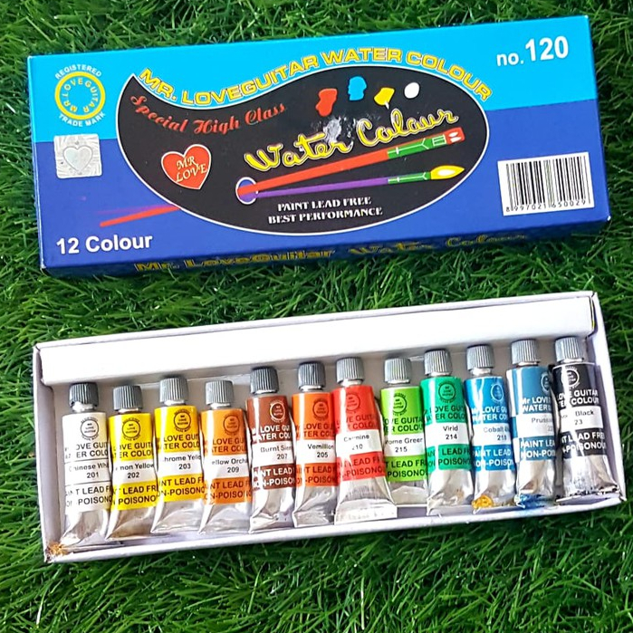 

CAT AIR WATER COLOR 120 12 WARNA GROSIR MURAH