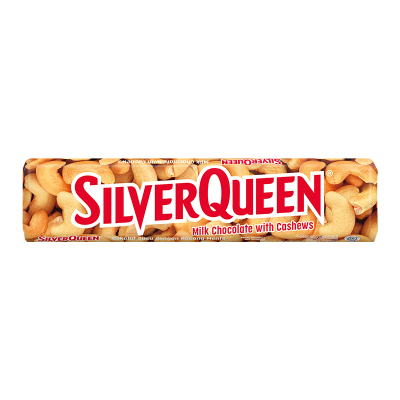 

SilverQueen Cokelat Susu Batang Cashew Silver Queen Coklat kacang mede 58g