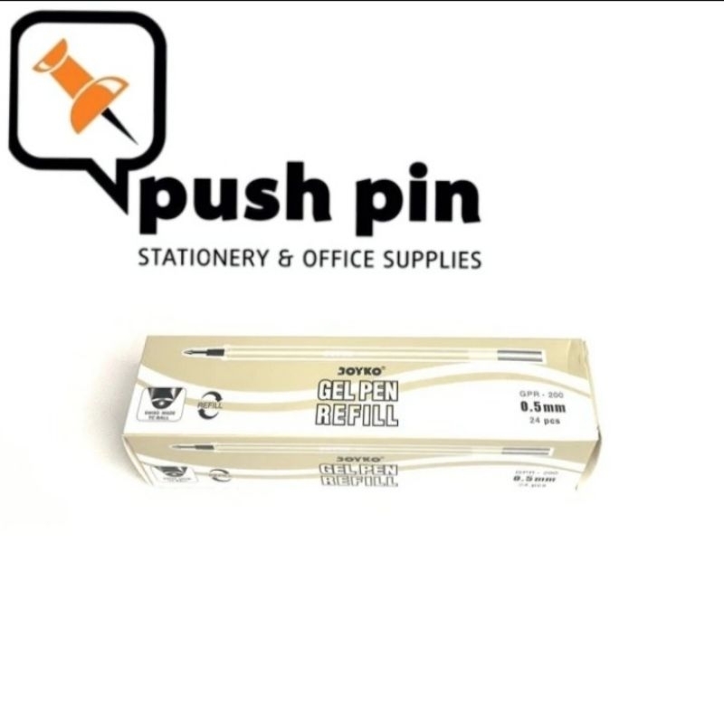 

Joyko Refill Gel Pen GPR-200 Hitam