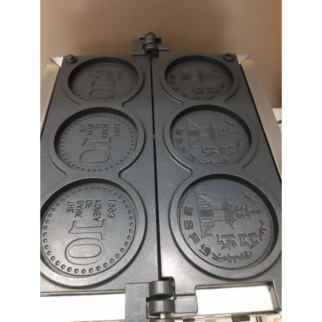 Willman WM-EWC1 Waffle Coin Baker Mesin Pembuat Waffle Bentuk Koin