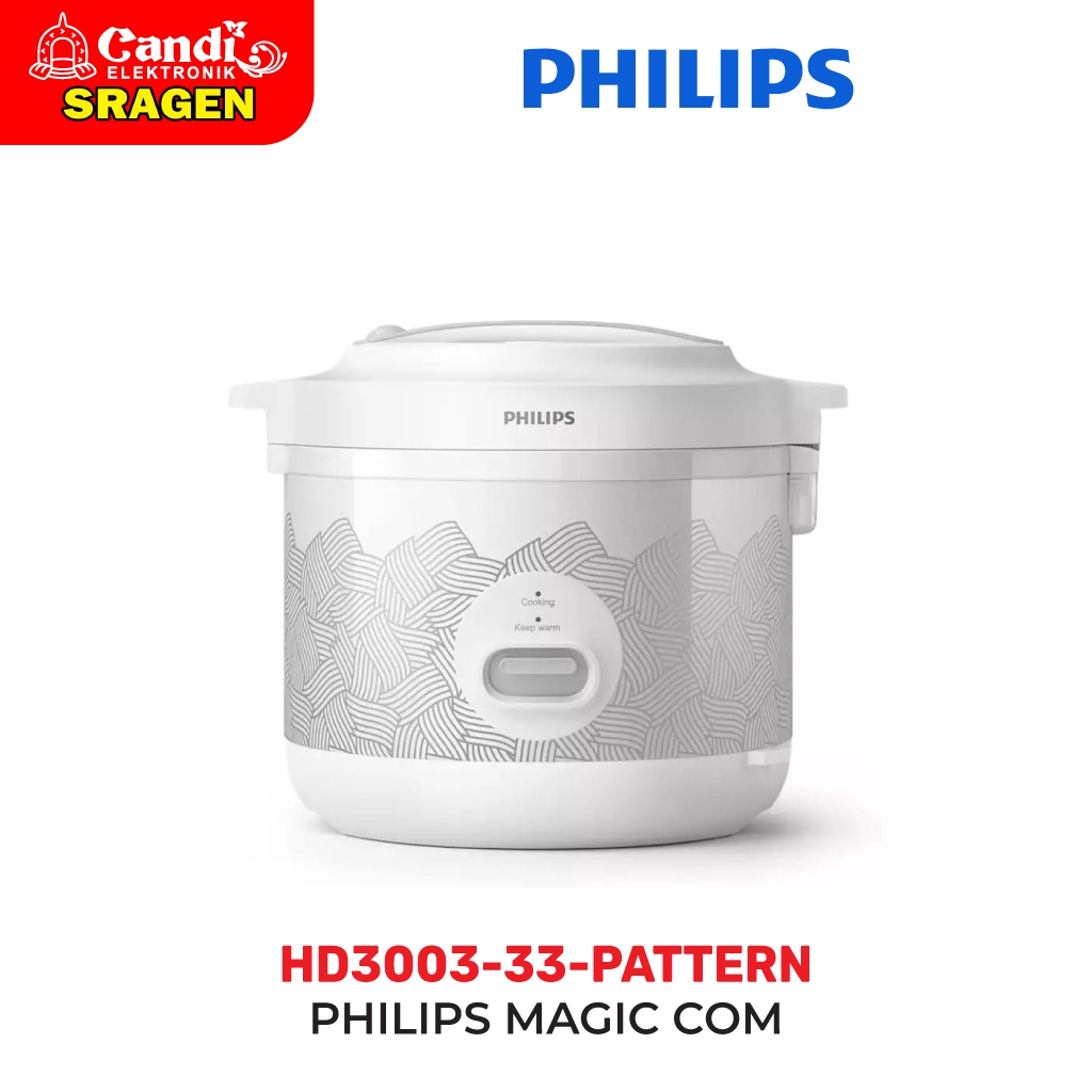 PHILIPS Magic Com 1,8 Liter - HD3003-33-PATTERN