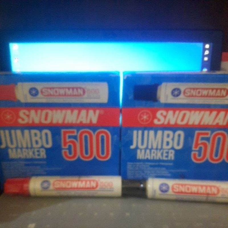 

Spidol Snowman Jumbo marker Permanent R 500