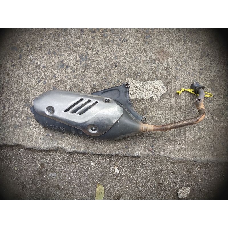 knalpot kenalpot nalpot vespa matic vesmet sprint primavera LX s original copotan