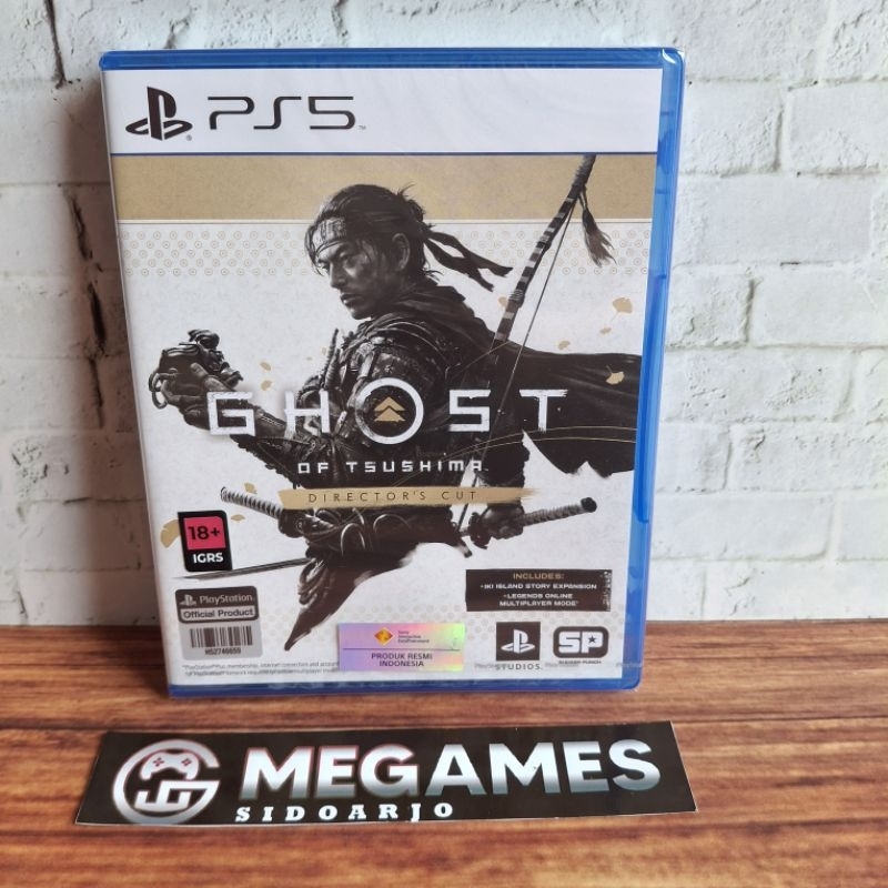 Kaset BD PS5 Ghost Of Tsushima Director's Edition / Directors Edition - New/Segel